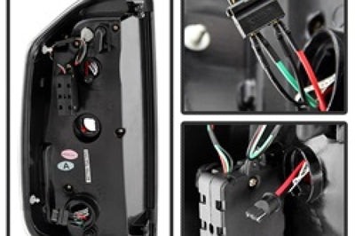 SPYDER Spyder Toyota Tundra 2014-2016 Light Bar LED Tail Lights Black ALT-YD-TTU14-LED-BK