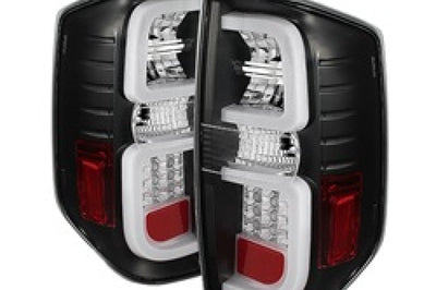 SPYDER Spyder Toyota Tundra 2014-2016 Light Bar LED Tail Lights Black ALT-YD-TTU14-LED-BK