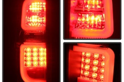 SPYDER Spyder Toyota Tundra 2014-2016 Light Bar LED Tail Lights Black Smoke ALT-YD-TTU14-LED-BSM