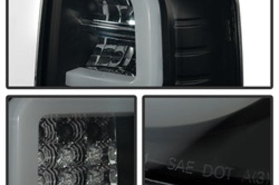 SPYDER Spyder Toyota Tundra 2014-2016 Light Bar LED Tail Lights Black Smoke ALT-YD-TTU14-LED-BSM