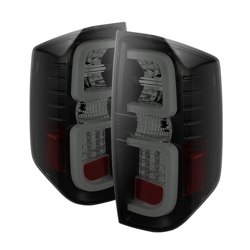 SPYDER Spyder Toyota Tundra 2014-2016 Light Bar LED Tail Lights Black Smoke ALT-YD-TTU14-LED-BSM
