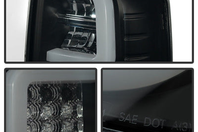 SPYDER Spyder Toyota Tundra 2014-2016 Light Bar LED Tail Lights Black Smoke ALT-YD-TTU14-LED-BSM