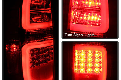 SPYDER Spyder Toyota Tundra 2014-2016 Light Bar LED Tail Lights Red Smoke ALT-YD-TTU14-LED-RS