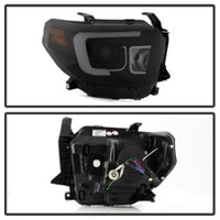 SPYDER Spyder Toyota Tundra 2014-2016 Projector Headlights Light Bar DRL Black Smoke PRO-YD-TTU14-DRL-BSM - Lights
