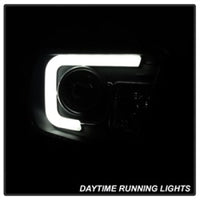 SPYDER Spyder Toyota Tundra 2014-2016 Projector Headlights Light Bar DRL Black Smoke PRO-YD-TTU14-DRL-BSM - Lights