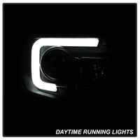 SPYDER Spyder Toyota Tundra 2014-2016 Projector Headlights Light Bar DRL Black Smoke PRO-YD-TTU14-DRL-BSM - Lights