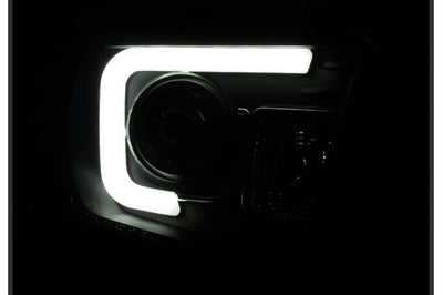 SPYDER Spyder Toyota Tundra 2014-2016 Projector Headlights Light Bar DRL Black Smoke PRO-YD-TTU14-DRL-BSM - Lights