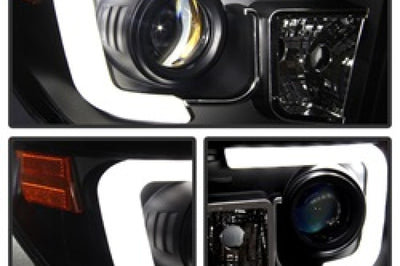 SPYDER Spyder Toyota Tundra 2014-2016 Projector Headlights Light Bar DRL Black PRO-YD-TTU14-DRL-BK - Lights
