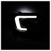 SPYDER Spyder Toyota Tundra 2014-2016 Projector Headlights Light Bar DRL Black Smoke PRO-YD-TTU14-DRL-BSM - Lights