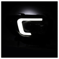 SPYDER Spyder Toyota Tundra 2014-2016 Projector Headlights Light Bar DRL Black Smoke PRO-YD-TTU14-DRL-BSM - Lights