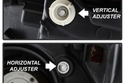 SPYDER Spyder Toyota Tundra 2014-2016 Projector Headlights Light Bar DRL Black Smoke PRO-YD-TTU14-DRL-BSM - Lights
