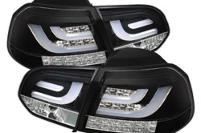 SPYDER Spyder Volkswagen Golf/GTI 10-13 G2 Type With Light Bar LED Tail Lights Black ALT-YD-VG10-LED-G2-BK