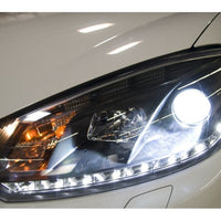 SPYDER Spyder Volkswagen Golf/GTI 10-13 Projector Headlights Halogen Model- DRL Blk PRO-YD-VG10-DRL-BK - Lights