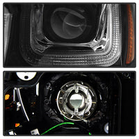SPYDER Spyder Volkswagen Golf VII 14-16 Projector Headlights DRL LED Blk Stripe PRO-YD-VG15-BLK-DRL-BK - Lights