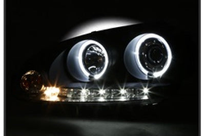 SPYDER Spyder Volkswagen GTI 06-09/Jetta 06-09 Halogen Model Only - LED Halo DRL Black PRO-YD-VG06-HL-BK - Lights