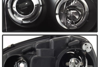 SPYDER Spyder Volkswagen GTI 06-09/Jetta 06-09 Halogen Model Only - LED Halo DRL Black PRO-YD-VG06-HL-BK - Lights