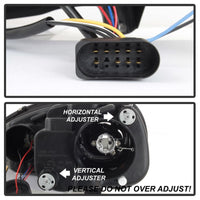 SPYDER Spyder Volkswagen GTI 06-09/Jetta 06-09 Halogen Model Only - LED Halo DRL Black PRO-YD-VG06-HL-BK - Lights