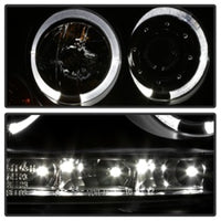 SPYDER Spyder Volkswagen GTI 06-09/Jetta 06-09 Halogen Model Only - LED Halo DRL Black PRO-YD-VG06-HL-BK - Lights