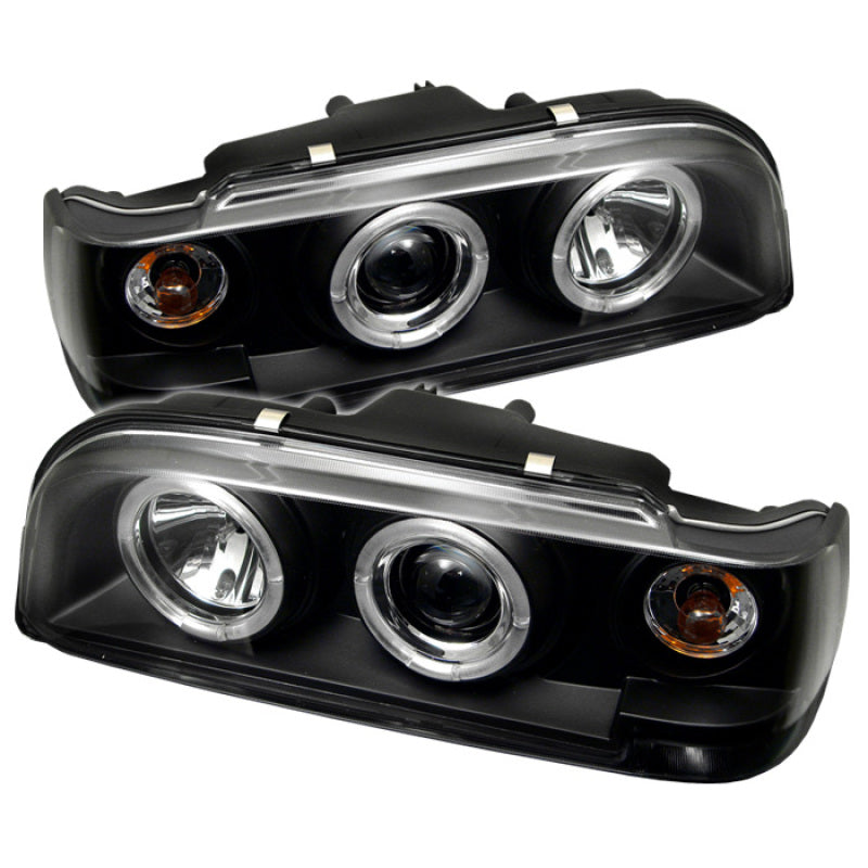 SPYDER Spyder Volvo 850 93-97 Projector Headlights LED Halo Black High H1 Low PRO-YD-VO85092-HL-BK - Lights