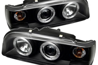 SPYDER Spyder Volvo 850 93-97 Projector Headlights LED Halo Black High H1 Low PRO-YD-VO85092-HL-BK - Lights