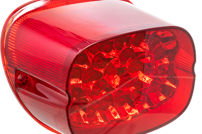 Letric Lighting Co Sqaureback Led Tailight Red Lense - Harddrive Products