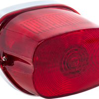 Letric Lighting Co Sqaureback Led Tailight Red Lense Hardwire - Harddrive Products