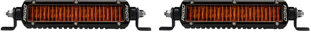 Rigid Sr Series Sae 6’’ Amber Pro Lightbar Pair - Atv Performance Products