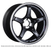 SSR GTX03 18x9.5 5x100 38mm Offset Black Graphite Wheel - Wheels