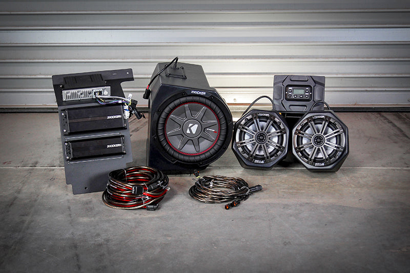 Ssv Works 3 Spkr Kickr Kit Pol Gen - Atv Performance Products