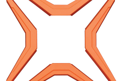Ssv Works White Grill Inserts Pr - Orange - Atv Performance Products
