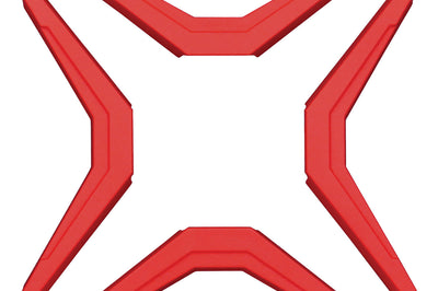 Ssv Works White Grill Inserts Pr - Red - Atv Performance Products