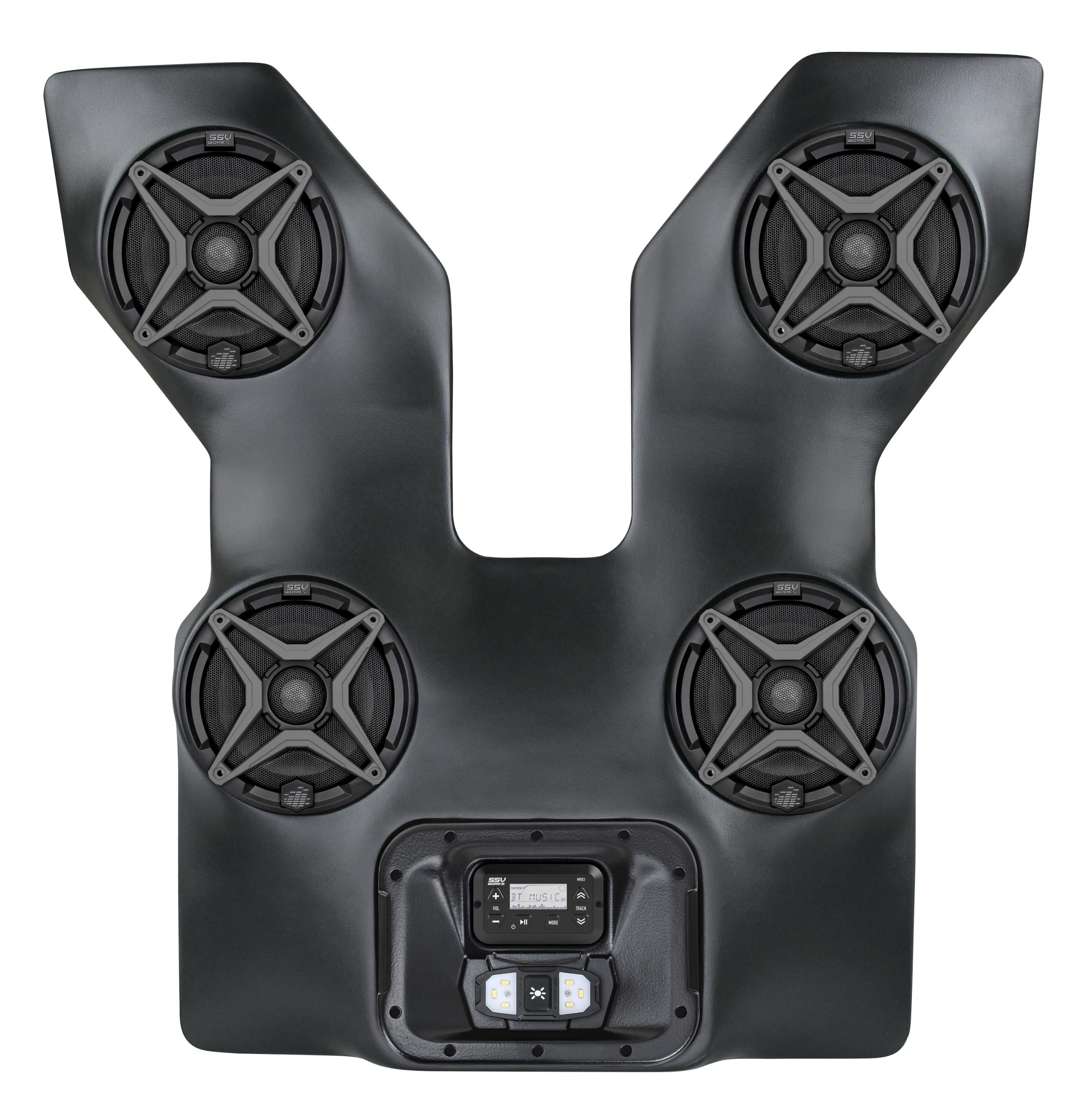 Ssv Works Wp3 Ovrhd Spkr Kit Arctic - Atv Performance Products