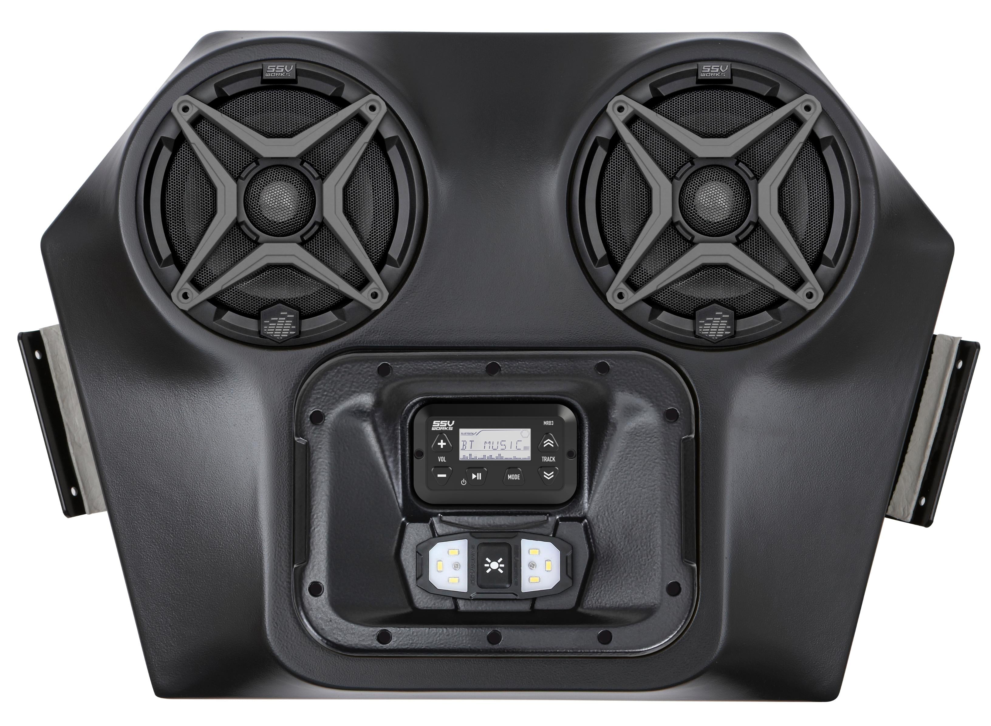 Ssv Works Wp3 Ovrhd Spkr Kit Pol Rzr 570/8/9 2 - Atv Performance Products