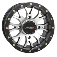 System 3 St3 Wheel 24x7 4 + 2.5 (+10mm) 4/156 Matte Gunmetal Grey - Machined/Black - Tires & Wheels