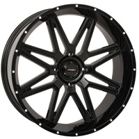 System 3 St7 Wheel 24x9 5 + 4 (0mm) 4/156 Gloss Black - Tires & Wheels