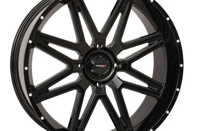 System 3 St7 Wheel 24x9 5 + 4 (0mm) 4/156 Gloss Black - Tires & Wheels