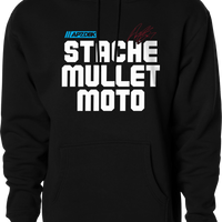 DBK Stache Mullet Moto Hoodie Black Xl
