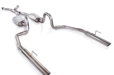 Stainless Works 2003-11 Crown Victoria/Grand Marquis 4.6L 2-1/2in Exhaust Chambered Mufflers - & Tips