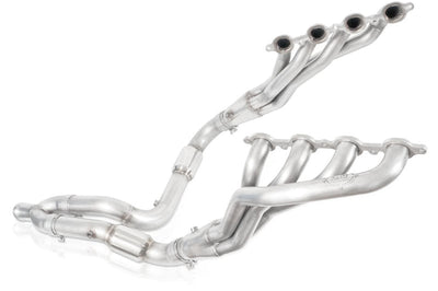 Stainless Works 2007-13 Chevy Silverado/GMC Sierra Headers 1-7/8in Primaries High-Flow Cats Y-Pipe - Exhaust Mufflers &