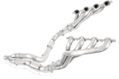 Stainless Works 2007-13 Chevy Silverado/GMC Sierra Headers 1-7/8in Primaries High-Flow Cats Y-Pipe - Exhaust Mufflers &