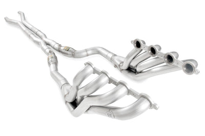 Stainless Works 2009-15 Cadillac CTS-V Headers 2in Primaries High-Flow Cats 3in Leads X-Pipe Factory - Exhaust Mufflers