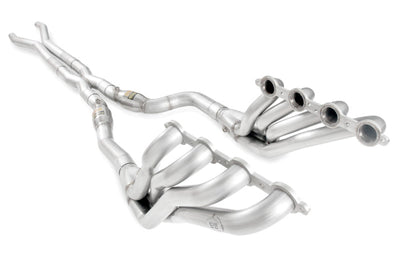 Stainless Works 2009-15 Cadillac CTS-V Headers 2in Primaries High-Flow Cats 3in Leads X-Pipe Factory - Exhaust Mufflers
