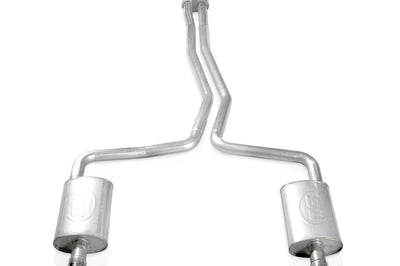 Stainless Works 2010-18 Ford Taurus SHO V6 2-1/2in Catback Chambered Mufflers X-Pipe - Exhaust & Tips