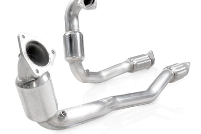 Stainless Works 2010-18 Ford Taurus SHO V6 Downpipe High-Flow Cats - Exhaust Mufflers & Tips