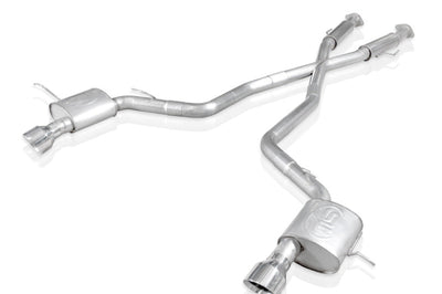 Stainless Works 2012-17 Jeep Grand Cherokee 6.4L Catback Chambered Mufflers X-Pipe - Exhaust & Tips