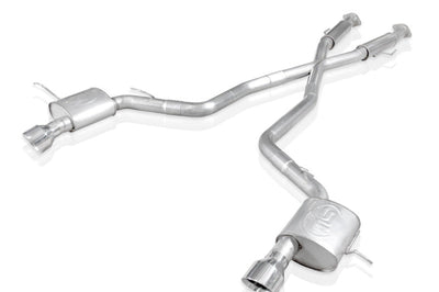 Stainless Works 2012-17 Jeep Grand Cherokee 6.4L Catback Chambered Mufflers X-Pipe - Exhaust & Tips
