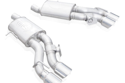 Stainless Works 2016-18 Cadillac CTS-V Sedan Axleback System Dual-Mode Turbo Mufflers 4in Tips - Exhaust &