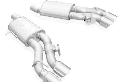 Stainless Works 2016-18 Cadillac CTS-V Sedan Axleback System Dual-Mode Turbo Mufflers 4in Tips - Exhaust &