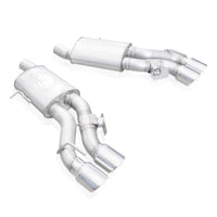 Stainless Works 2016-18 Cadillac CTS-V Sedan Axleback System Dual-Mode Turbo Mufflers 4in Tips - Exhaust &