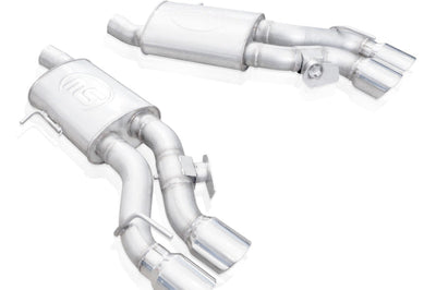 Stainless Works 2016-18 Cadillac CTS-V Sedan Axleback System Dual-Mode Turbo Mufflers 4in Tips - Exhaust &